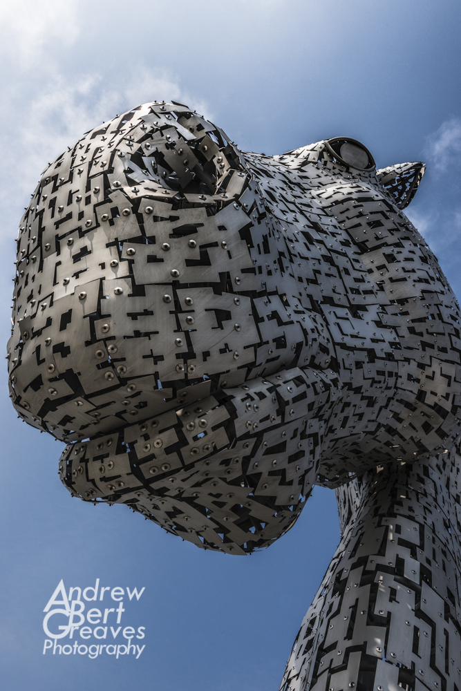 The Kelpies horse sculptures, Falkirk, Scotland