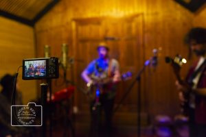 A camera recording the Lost Trades